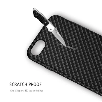

FLOVEME Carbon Fiber Case For iPhone X 7 6 6S Plus XS Max XR Phone Cases Twill Silicon Cover For iPhone 6 6s 8 7 Plus XS Shells
