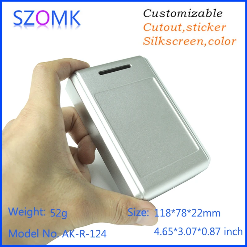 

1piece electric plastic junction box electrical connector enclosure FRID reader junction box 118*78*22mm