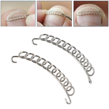 

2020 new hallux valgus Stainless Steel Nail Wire Correction Ingrown Toe Nail Correction Pedicure Wire Fixer Paronychia Recover T