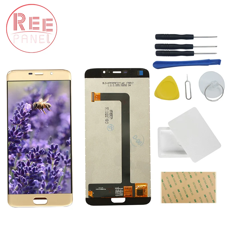 

reepanel Highscreen LCD Panel For Elephone S7 LCD Display Touch Screen Assembly For Elephone S7 lcd Digitizer Screen Panels