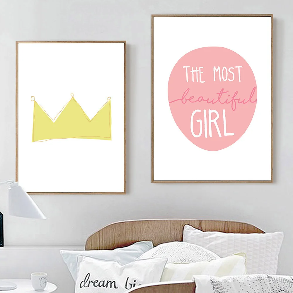 Baby-Girl-Nursery-Wall-Art-Canvas-Painting-Cartoon-Crown-Posters-and-Prints-Nordic-Kids-Decoraton-Pictures (2)