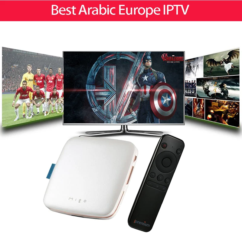 Arabic Channels IPTV Box Ipremium Migo AVOV Europe IPTV Unique Iptv 1700+ Iptv Channels Android TV Box With Michkyhop App Store