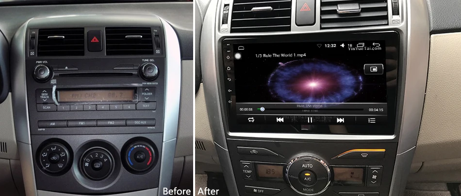 Clearance Idoing 9"4G+64G 2.5D IPS Octa Core Car Android8.1 Radio Player For Toyota Corolla 10 E140 E150 2006-2011 GPS Navigation no 2 din 4 Clearance Idoing 9"4G+64G 2.5D IPS Octa Core Car Android8.1 Radio Player For Toyota Corolla 10 E140 E150 2006-2011 GPS Navigation no 2 din 4