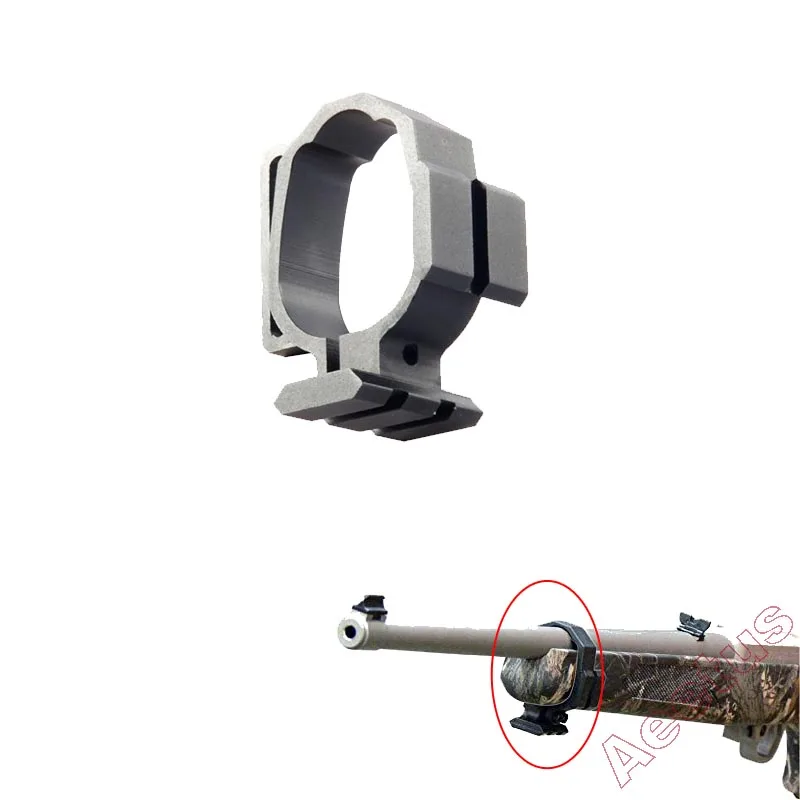 Tactical Barrel Band For Ruger 10/22 Two Picatinny rails & Sling Slot