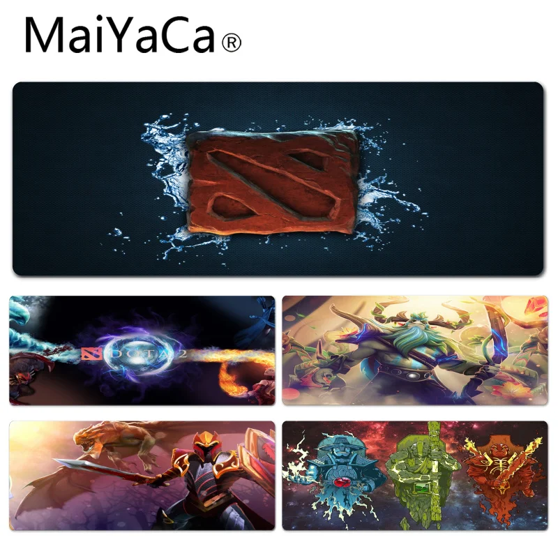  MaiYaCa Beautiful Anime Dota 2 Silicone Pad to Mouse Game Size for 300x600x2mm and 300x900x2mm Mous