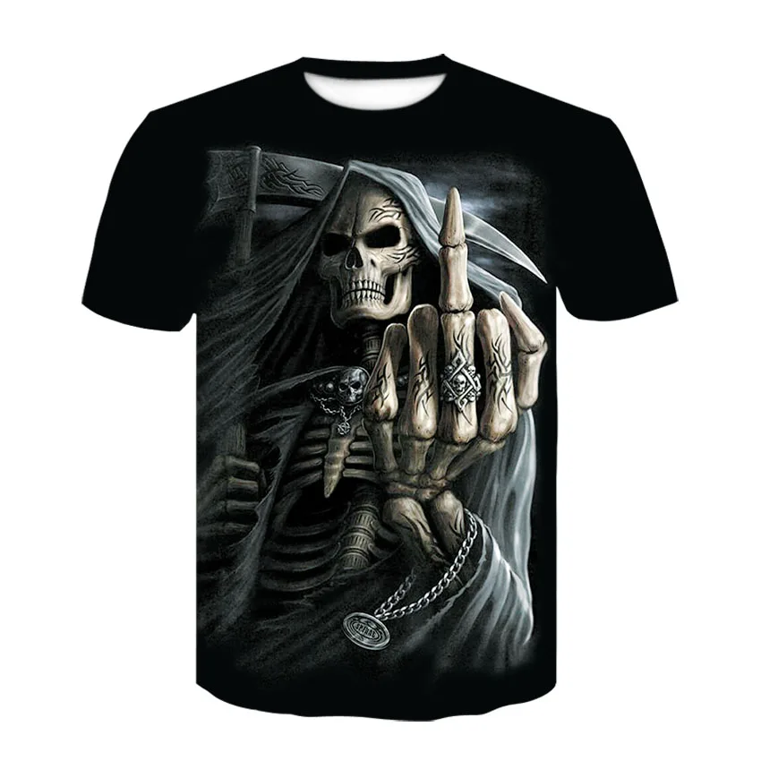 mens skull shirts