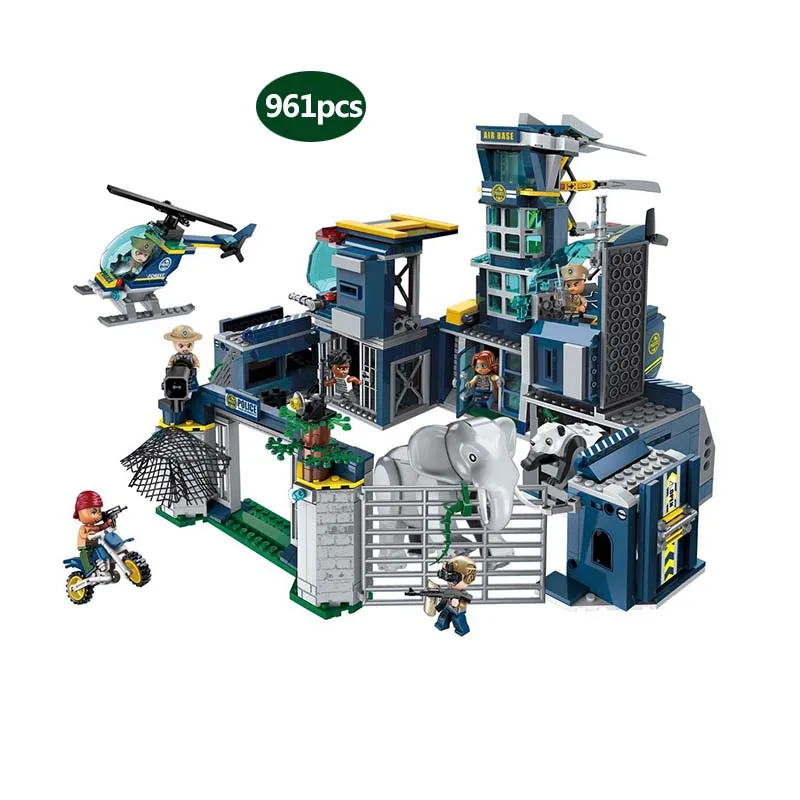 City-Series-Forest-Police-Headquarters-Mobile-Fort-Jeep-Helicopter-Building-Blocks-Toy-for-Children-gifts-compatible (1)