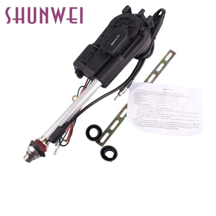 Tiptop New 12V Car SUV Electric Automatic Antenna AM FM Radio Mast Universal Aerial 2017 HotWholesale Price_KXL05