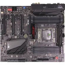 Оригинальная материнская плата для ASUS Rampage IV Black Edition DDR3 LGA 2011 USB2.0 USB3.0 64GB X79 настольная материнская плата