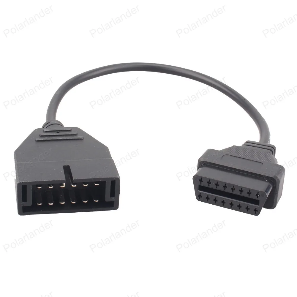 Диагностический сканер OBD/OBD2 12 контактов на 16 контактов|obd2 pin|car diagnostic tooldiagnostic tool |
