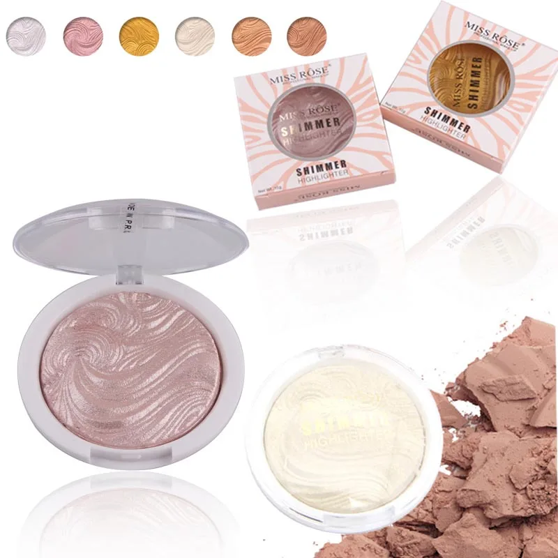 Base Makeup Highlighter Brighten Easy to wear Long Lasting Powder