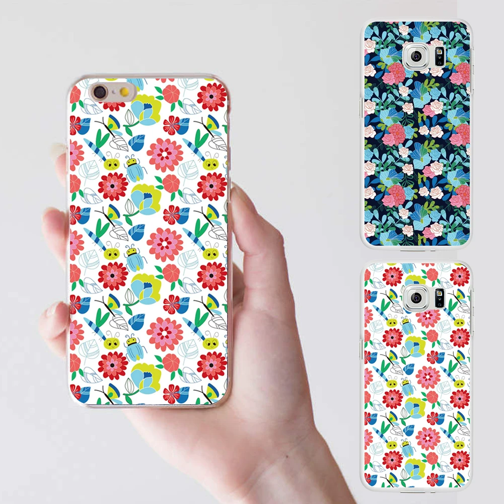 Цветы набивным рисунком противоударный чехол для iPhone 6/7|cover for iphone|case covercover pattern |