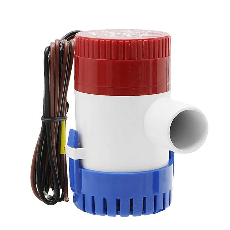 500GPH 12V Nonautomatic Marine Electric Submersible Bilge Pump yacht