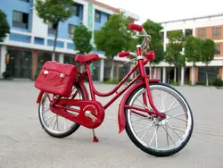 Кукла игрушка ностальгия красный металлический велосипед для фотографии подходит для куклы 1/6 BJD DAL кукла azone аксессуары