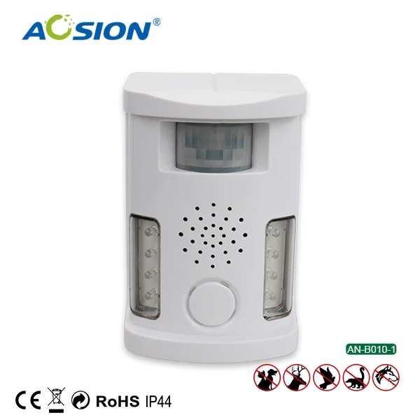 2607 20 De Réductionjardin Outils Aosion Batterie Exploité électronique Pir Ultrasons Chien Chat Renard Répulsif Repousser Les Chiens Oiseaux