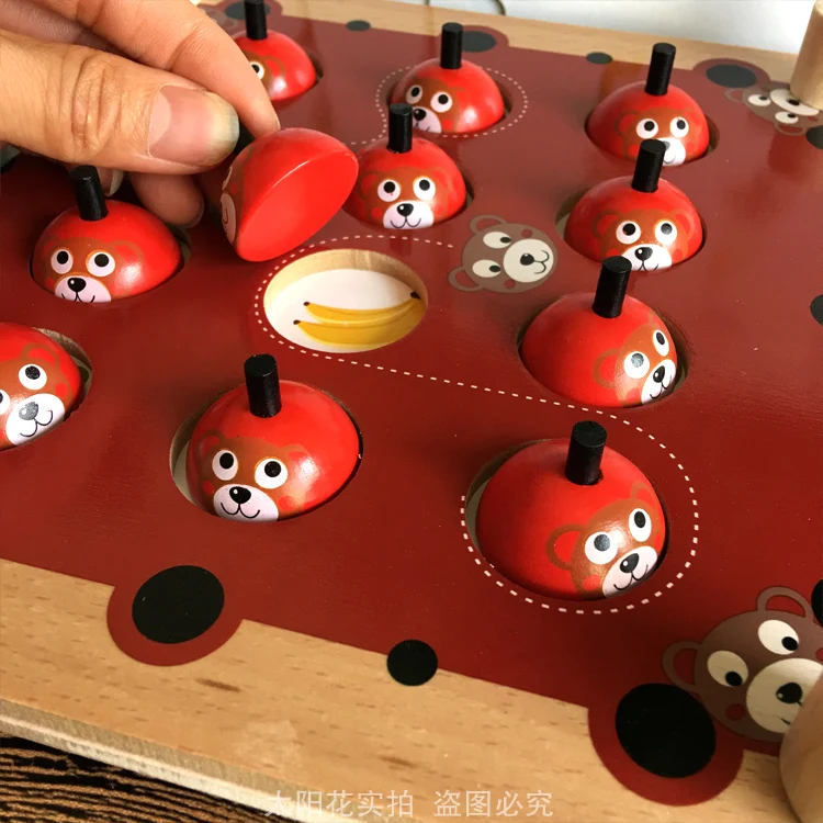 Деревянные головоломки для детей деревянная игра памяти детская
