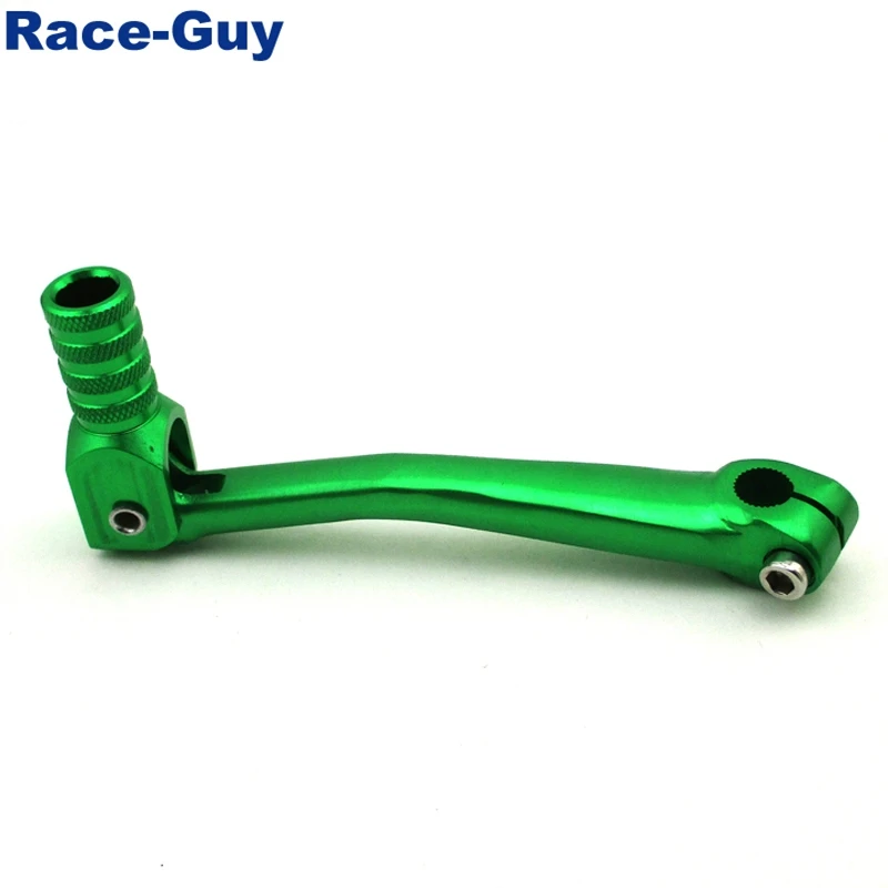 XLYZE Green Folding Gear Shifter Lever For 50cc 70cc 90cc 110cc 125cc 140cc 150cc 160cc Chinese Pit Dirt Bike KLX110