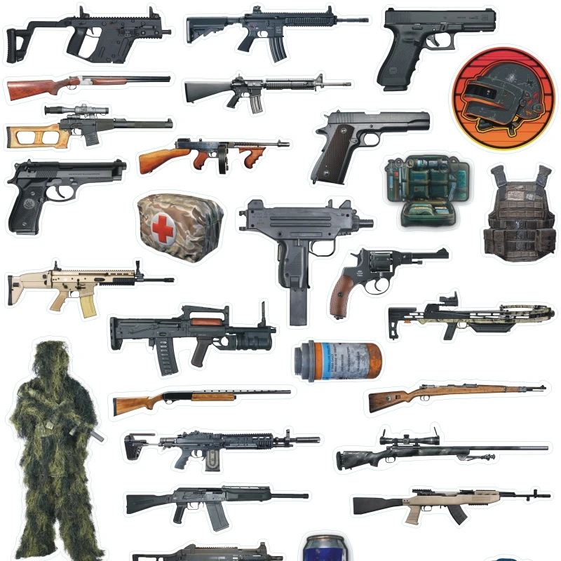 Наклейки для игры PUBG шлем спецназа наклейки игроков Playerunknown's Battlegrounds 98K AWM Ghillie
