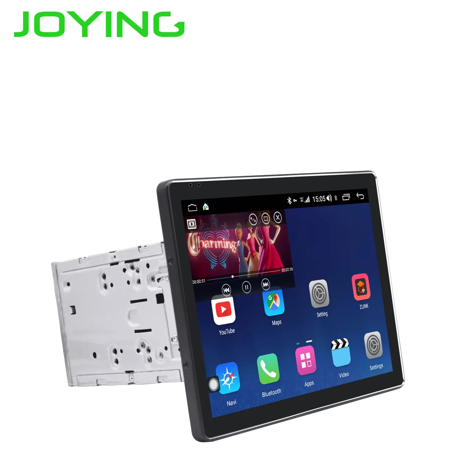 Best JOYING 2 din car radio Android 8.1 Octa Core 9.7 inch IPS screen 4GB+64GB support 4G autoradio  split screen fast boot GPS DSP 5