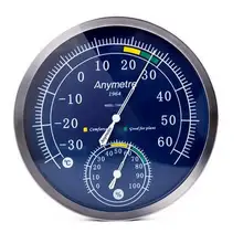Household Centigrade Analog Thermometer Hygrometer Stainless Steel Temperature Humidity Monitoring Meter Free Shipping Household Centigrade Analog Thermometer Hygrometer Stainless Steel Temperature Humidity Monitoring Meter Free Shipping