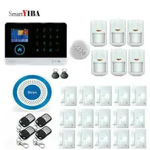 SmartYIBA WIFI 3G WCDMA Wireless Home Office Business Security Alarm System Smoke Fire Sensor Detector Spanish French Italian