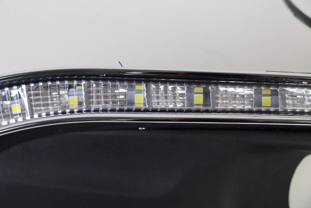 Автомобильный Стайлинг дневные ходовые огни для peugeot 308 светодиодный DRL 2010- peugeot 308 светодиодный противотуманный фонарь передняя фара автомобильные аксессуары