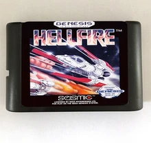 Высокое качество 16 бит игра Sega Mega Drive картридж для системы Megadrive Genesis- Hell Fire