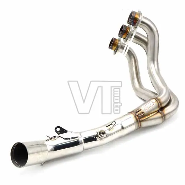 Motorcycle Stainless Steel Exhaust Mid Pipe motorcycle modified middle