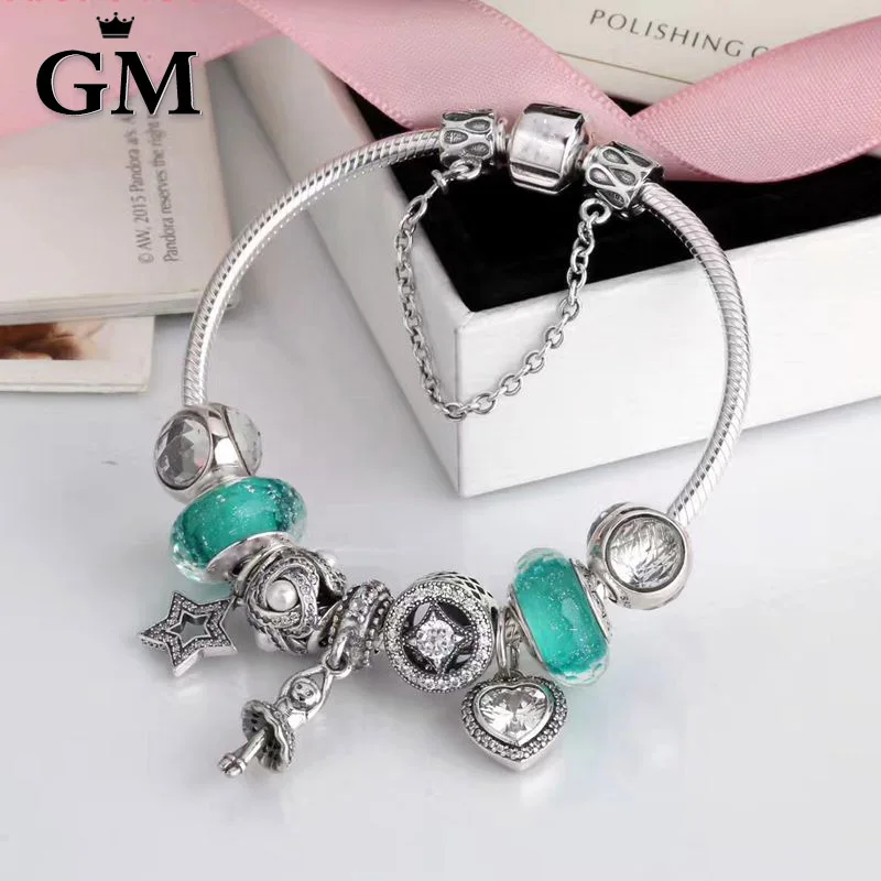 

GM100%925 Sterling Silver Original Copy Of High Quality 1:1 Bracelet Logo Free Wholesale Manufacturers