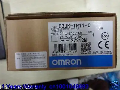 

DHL/EUB 2pcs Original for OMRON Photoelectric Switch E3JK-TR11-C replace E3JK-5M1 NEW IN BOX 15-18