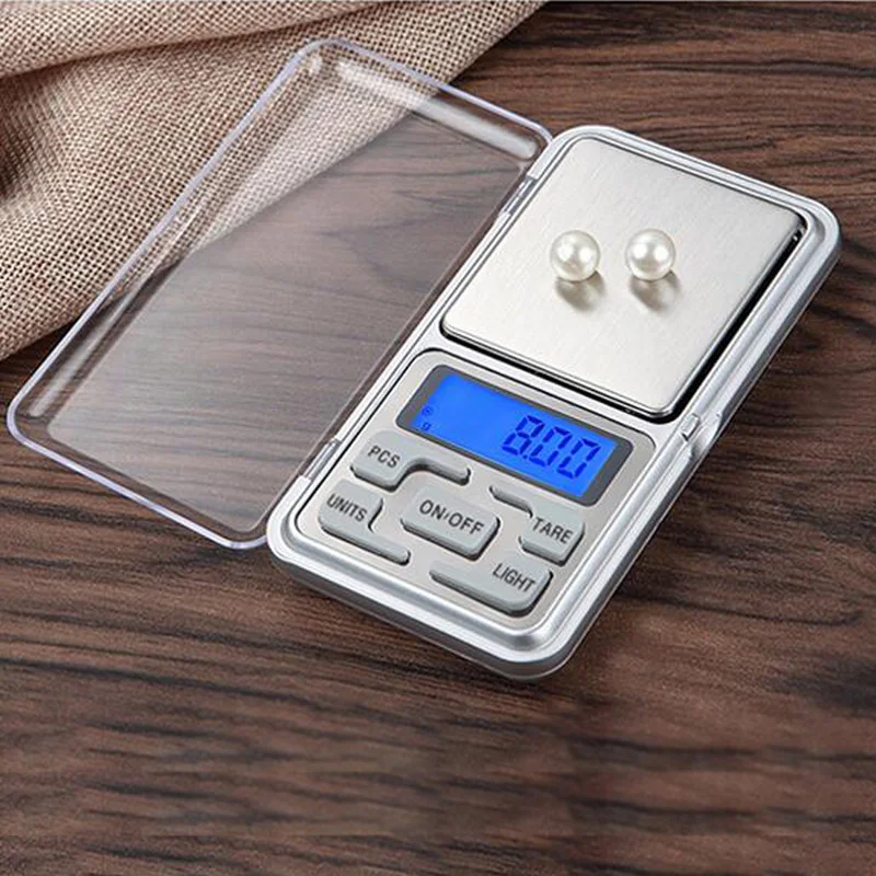 

100g 500g 0.01g Digital Scales Libra Jewelry Balance Weight Gram LCD Mini Pocket Scales Electronic Scales Weight kitchen Scales