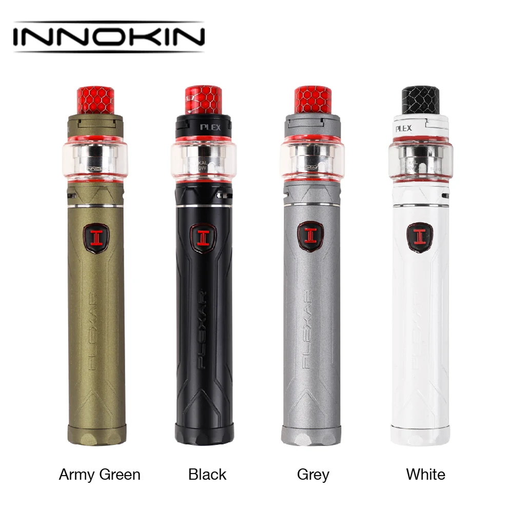 Оригинальный Innokin Plexar 100 Вт Vape комплект 4 мл 2 мл Танк ультра-быстрая скорость стрельбы Plex3D сетка катушка испаритель в стиле ручки комплект