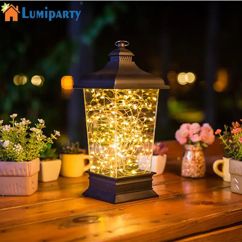 Lumiparty fiery деревья и серебряные цветы светодиодный Медный провод свет Желая лампа ночник украшения дома подарок (черный корпус) zk30