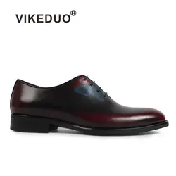Vikeduo/2019 винтажные Мужские модельные туфли с принтом бабочки, свадебные, офисные, официальные туфли, брендовые оригинальные туфли-оксфорды
