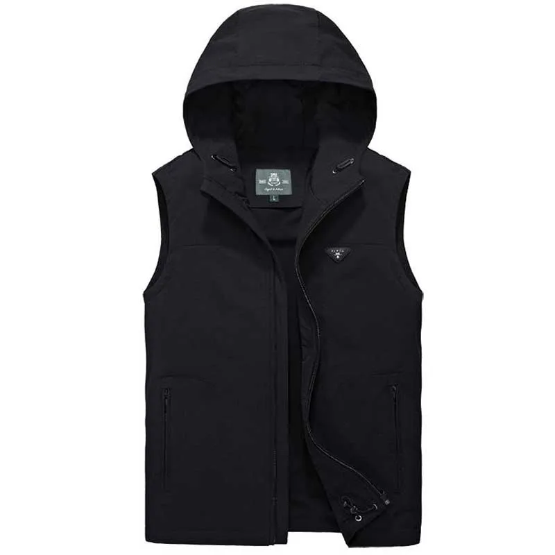 New business casual vest men's hooded copycat shoulders quick waistcoat New business casual vest men's hooded copycat shoulders quick waistcoat