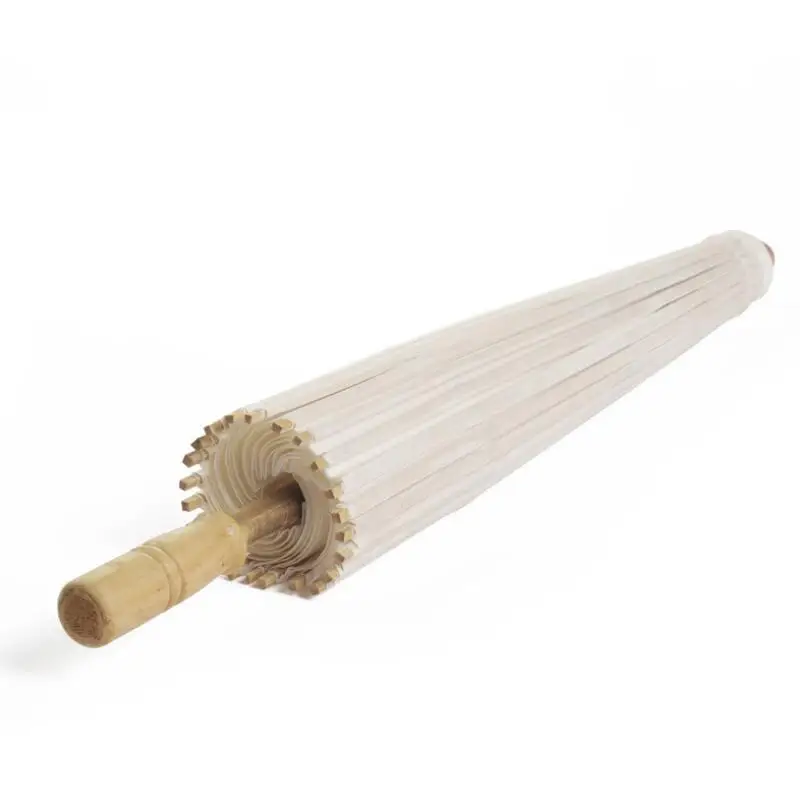 40 60 см диаметр Китайский традиционный бумажный зонтик бамбуковая рамка деревянная ручка свадебные зонтики LX7332