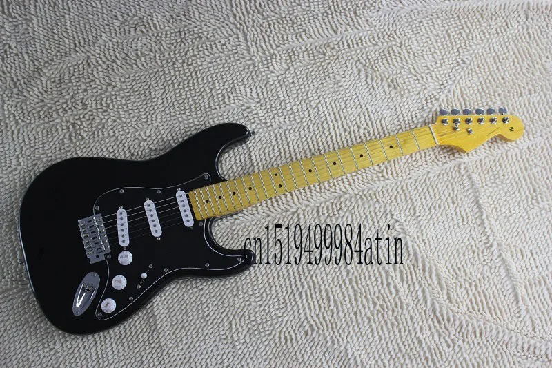 

Free shipping High Quality Stratocaster Signature 6 Strings ST electric guitar in stock @8