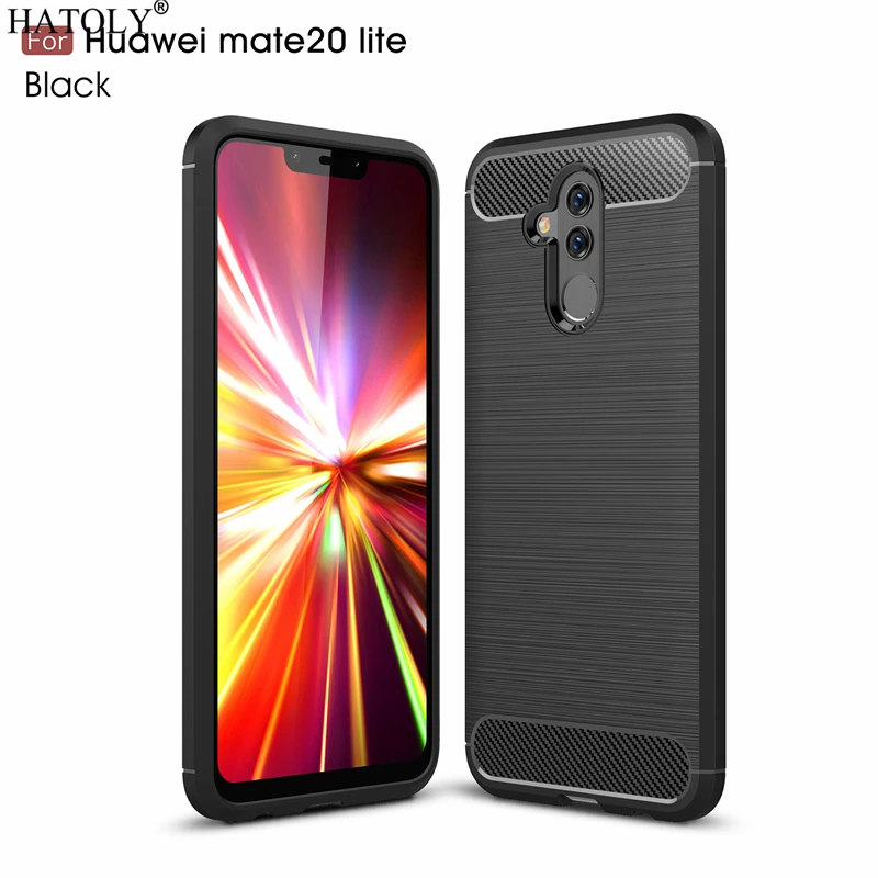 HATOLY Чехлы для Huawei Mate 20 Lite чехол Maimang 7 мягкие ТПУ матовые прочные силиконовые чехлы