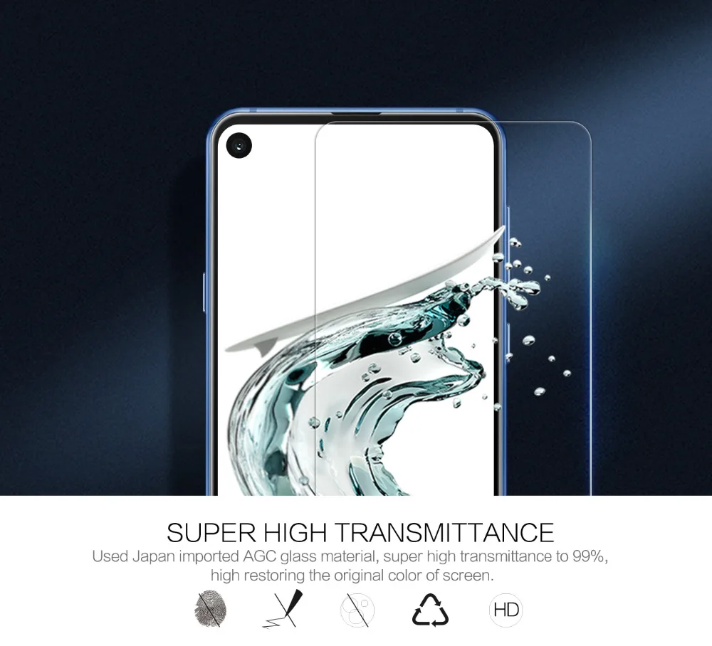 Защитная пленка Nillkin из закаленного стекла для Samsung Galaxy A8s Amazing H + Pro Nano 9H|Защитные
