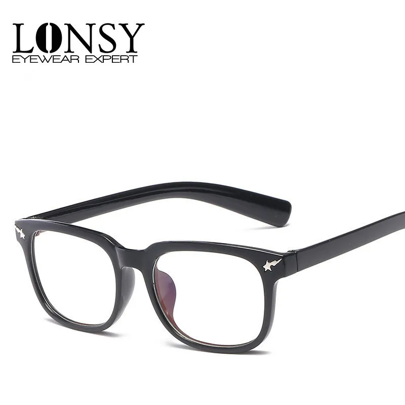 

LONSY Fashion Brand Design Clear Lens Eyewear Frames Unisex Eyeglasses Men Women Optical Goggles Eye Glasses Frames CJ15919