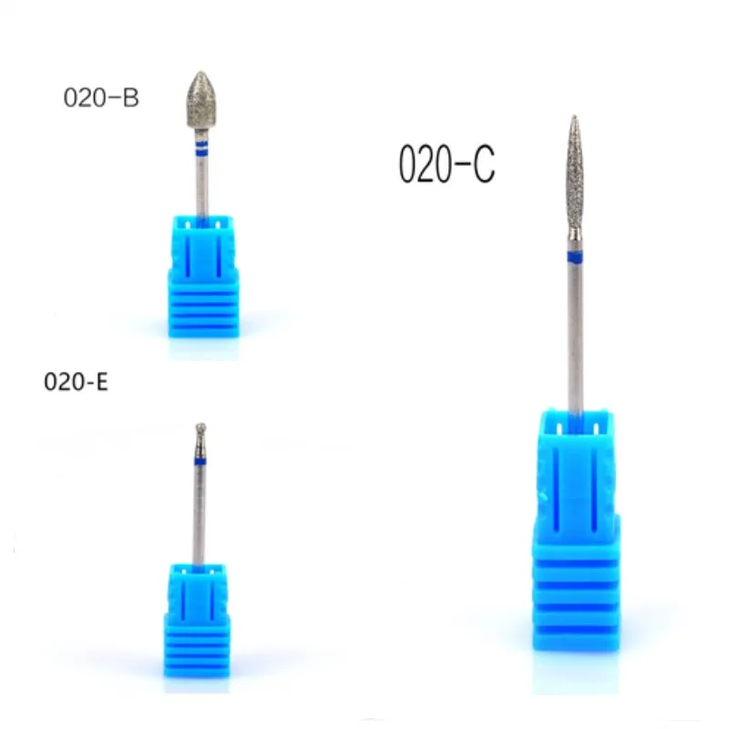 3 шт./упак. 6 видов Сталь фрез для маникюра/педикюра для электрическая машинка для маникюра, аксессуары для полировки 3/32 ''-вольфрамовый бор для дизайна ногтей инструменты
