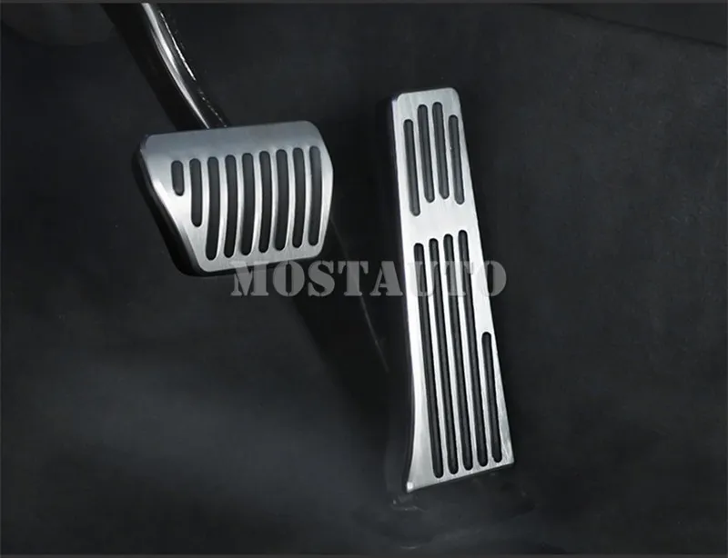 For BMW X3 F25 X4 F26 AT Brake Accelerator Pedal Footrest Pad Cover 2011- 3pcs