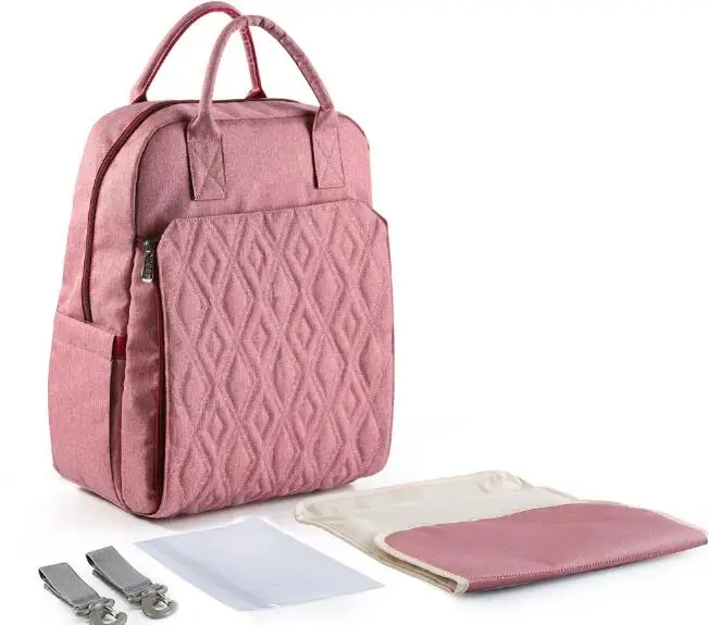 Модная многофункциональная сумка для мам, подгузник для мам, большой емкости, водонепроницаемый рюкзак для путешествий, рюкзак для мам, дизайнерский рюкзак для коляски - Цвет: 3