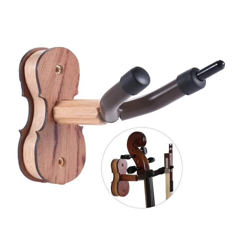 Violon Acoustique Pour Enfants Débutants - Avec Archet, Cordes Réglables, Matériau ABS | Jouet Éducatif Musical (Brun Clair)