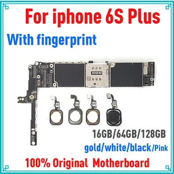 

16gb / 64gb / 128gb for iphone 6s plus Motherboard with/without Touch ID,Original unlocked for iphone 6s Plus Mainboard