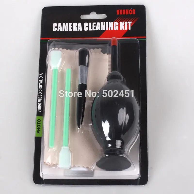 

Black blowing 6 in1 Pieces Camera Sensor Cleaning Kit for CCD & COMS DC DV SLR DSLR Lens Filter UV +Free Shipping!