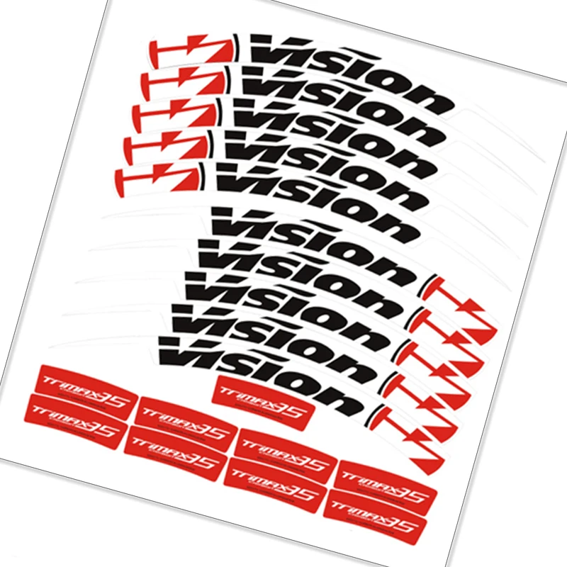 Vision trimax 35 la profondità del cerchio adesivi ruote della bici della  strada adesivi decalcomanie della bici della strada Cutter gruppo wheel  adesivi|Bicycle Stickers| - AliExpress