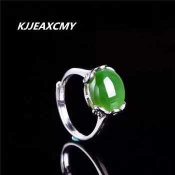 

KJJEAXCMY and Tian Yu rings, 925 silver inlays, women's Jasper rings, stylish open jewelry