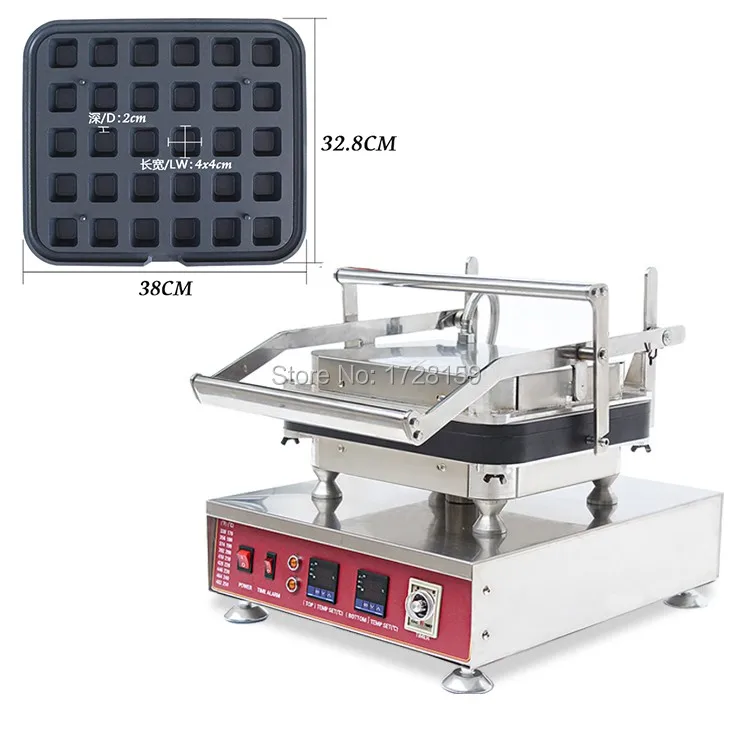 

Table top "press and bake" tartlet machine for the production of tart shells