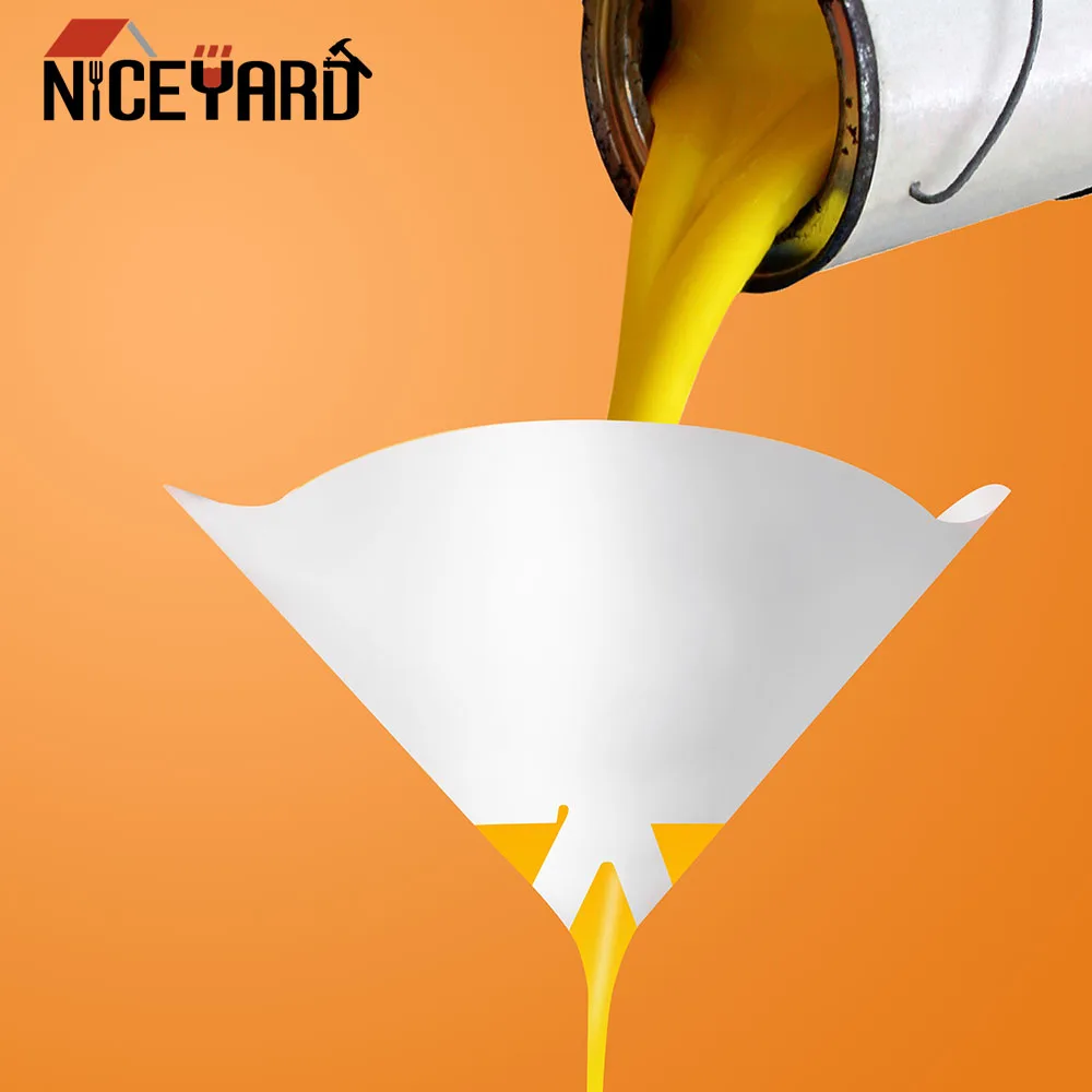 NICEYARD 10 шт. конический сетчатый фильтр промышленное покрытие фильтрация краски